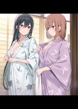 和服女孩(Kimono girl)